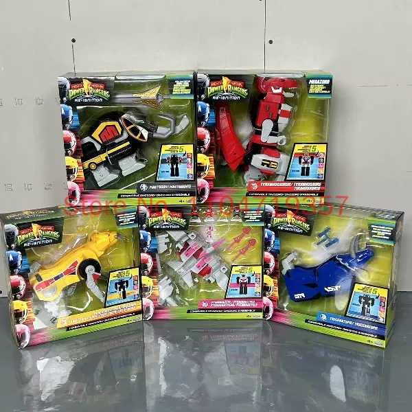 Model Kit Megazord - Juguetes Originales Playmates Mmpr Re-Ignition 5