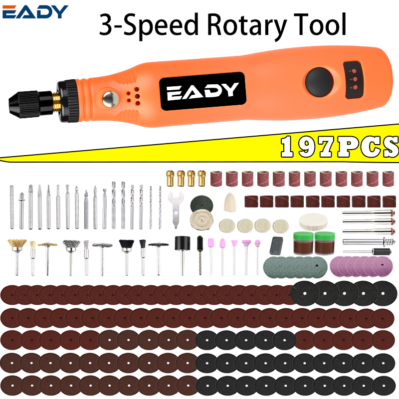 Model Kit Hobby - Kit de herramientas rotatorias inalámbricas USB