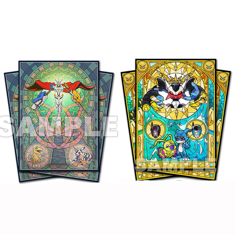 Model Kit Digimon - 60 piezas/set Fundas para Cartas Digimon