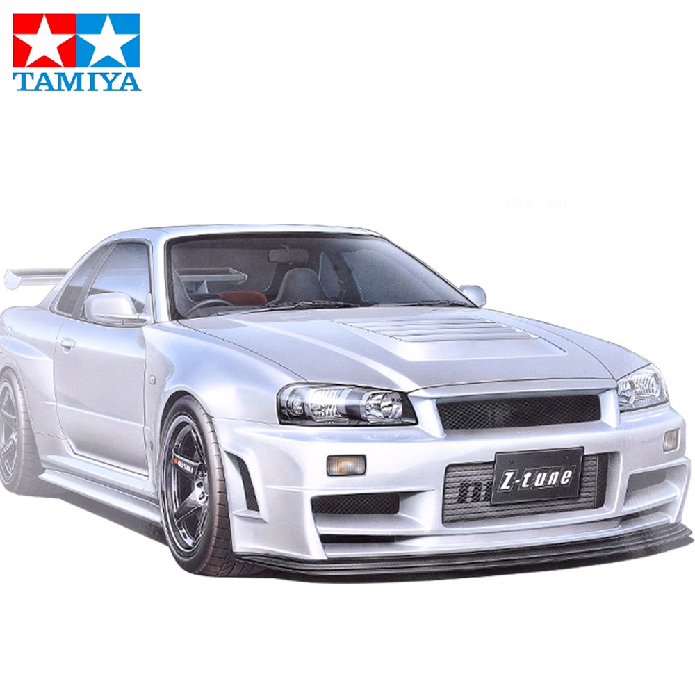 Model Kit R34 - Tamiya 24282, Escala 1/24, Skyline GT-R