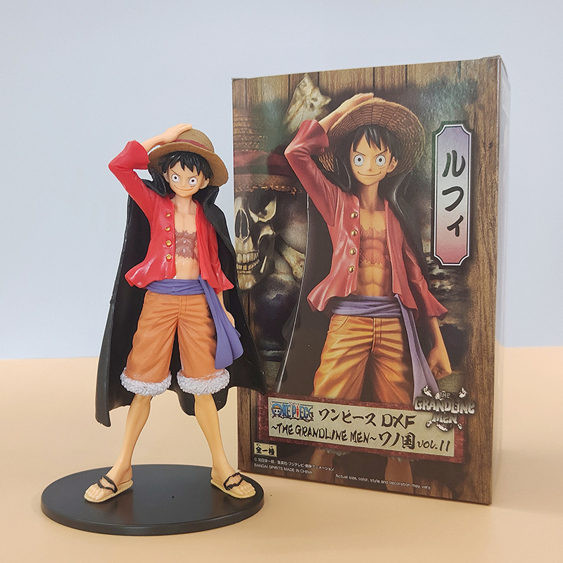 Model Kit Luffy - 17cm dibujos animados que rodean una