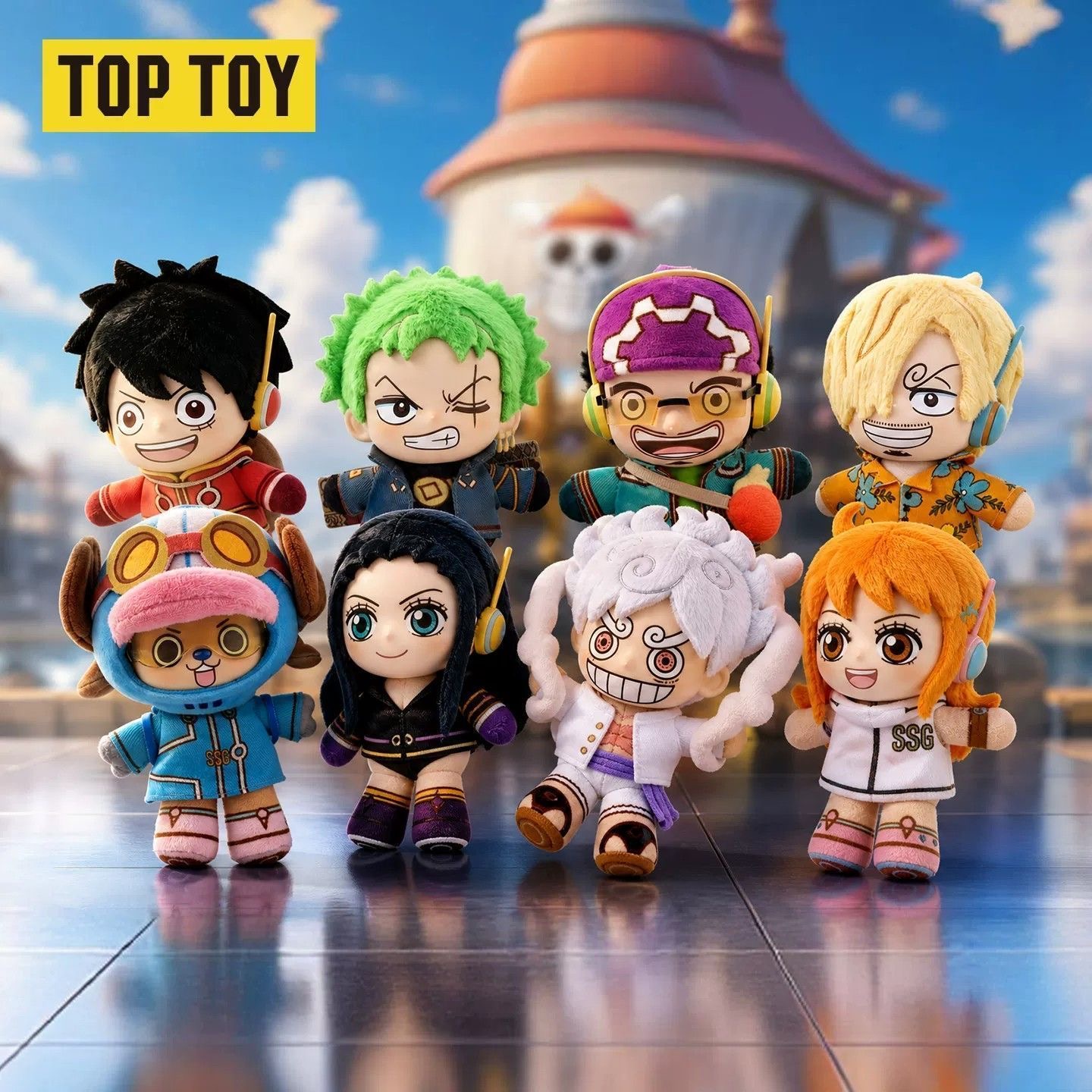 Model Kit Luffy - EAKI One Piece Egghead Arc Plush