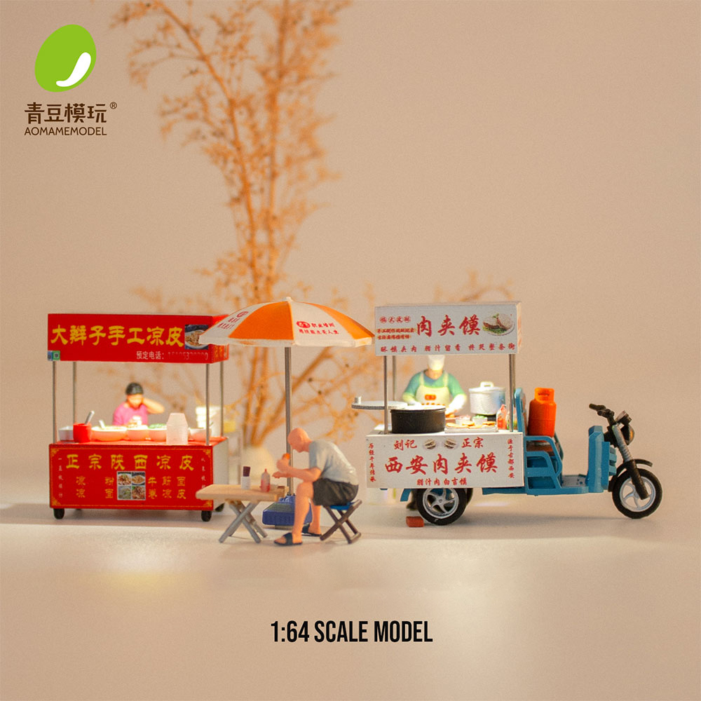 Model Kit Ixchel - Maqueta de puesto de comida en