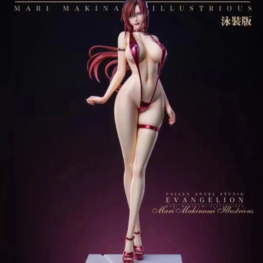Gk 1/4 Mari Makinami figura il - Model Kit Anubis reseña y precio
