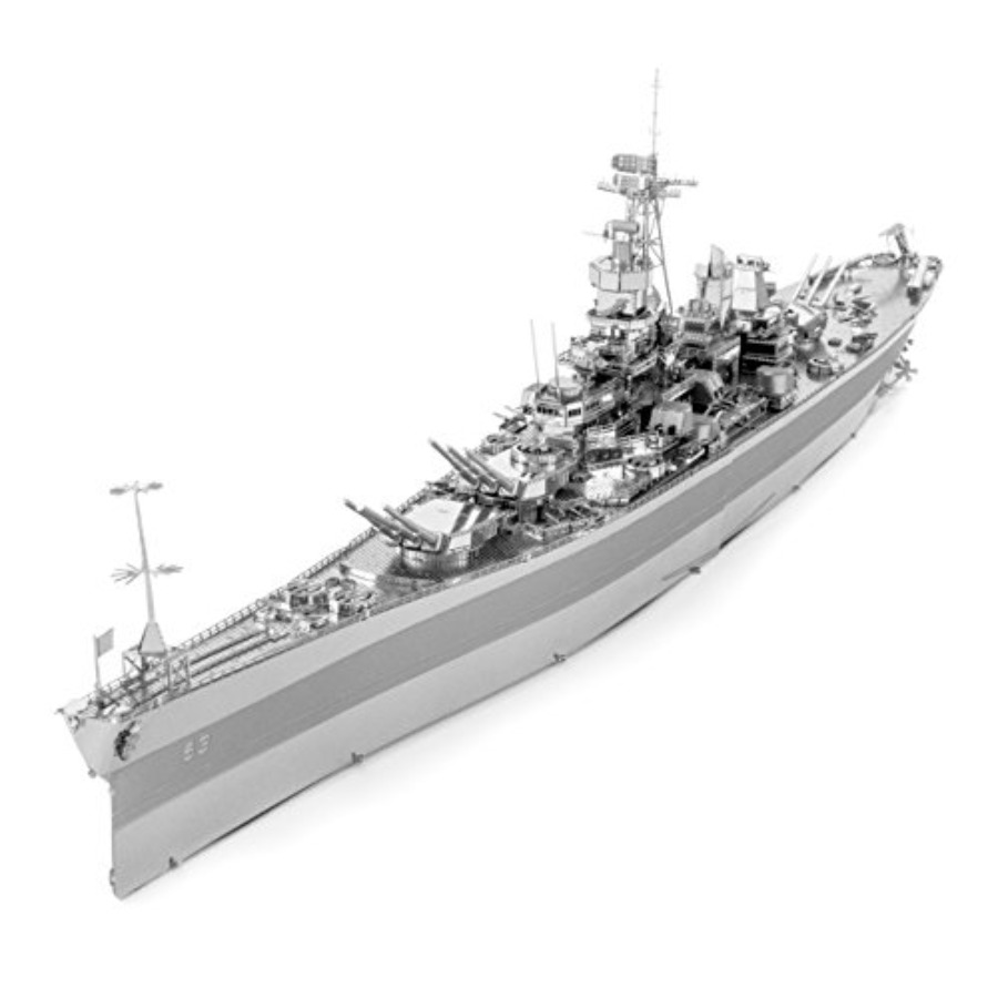 Modelo Metálico 3D de la USS M - Model Kit Uss Missouri reseña y precio