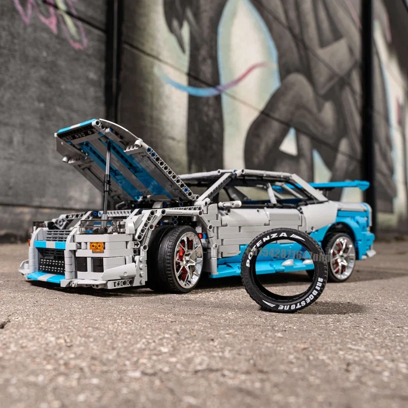 3383 Uds supercoche modelo kit - Model Kit R34 reseña y precio