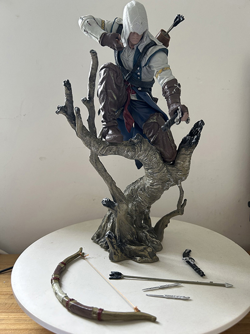 4 tipos Creed Bayek Aya figura - Model Kit Escaflowne reseña y precio
