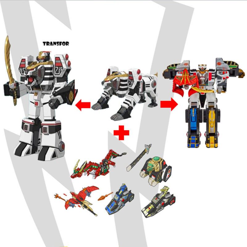 Juguete de Combate Coleccionab - Model Kit Megazord reseña y precio