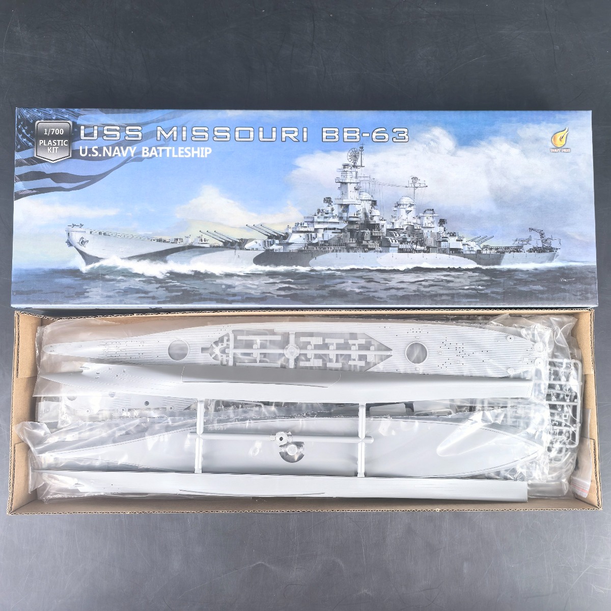 VeryFire VF700909 1/700 USS MI - Model Kit Uss Missouri reseña y precio