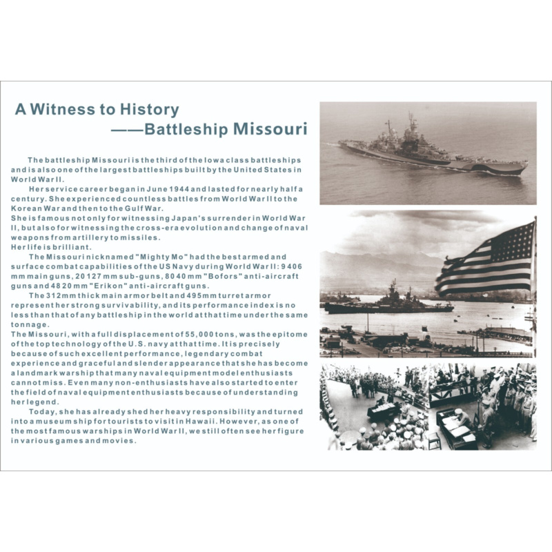 Kit estándar Very Fire 1/700 U - Model Kit Uss Missouri reseña y precio