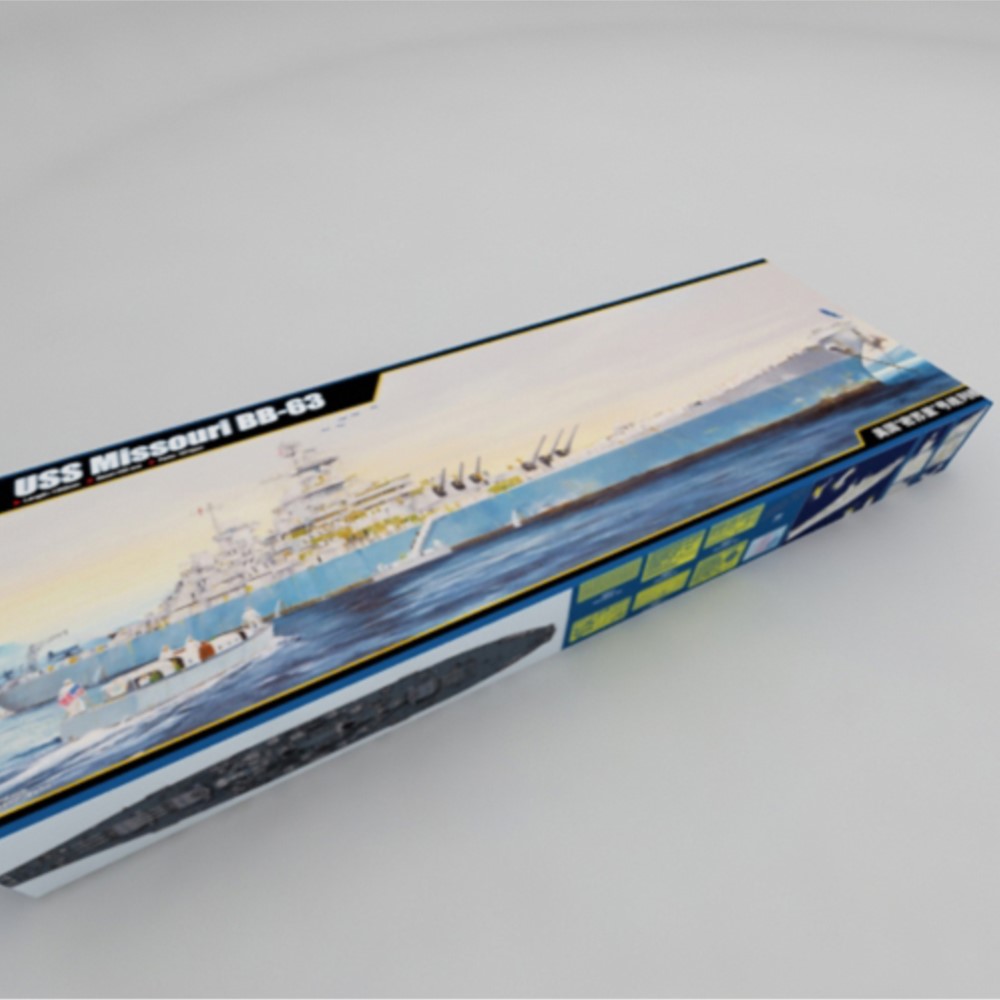 Trumpeter 03705 1/200 USS Miss - Model Kit Uss Missouri reseña y precio
