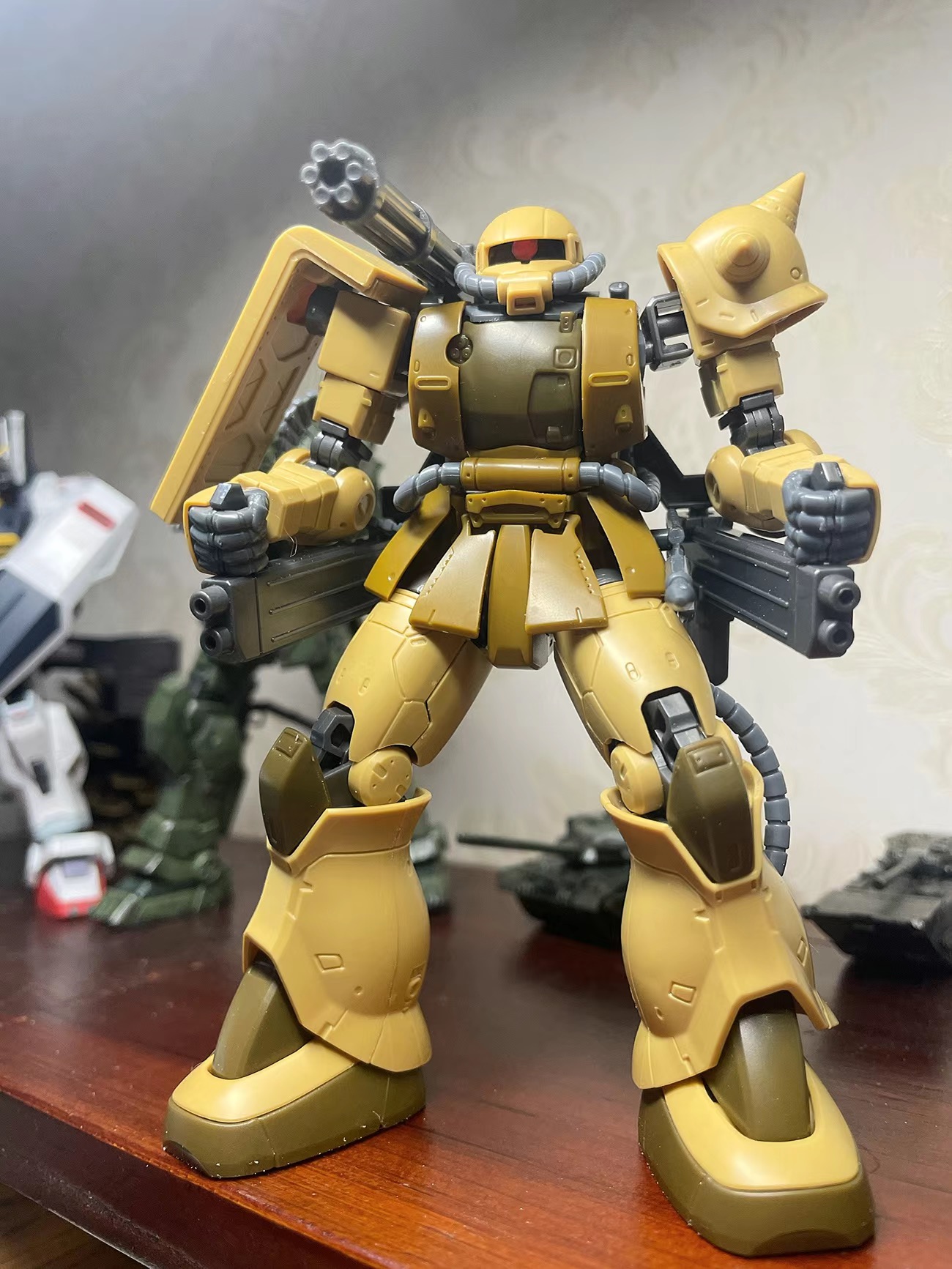 Jms Model Sets Zaku Half Canno - Model Kit Escaflowne reseña y precio