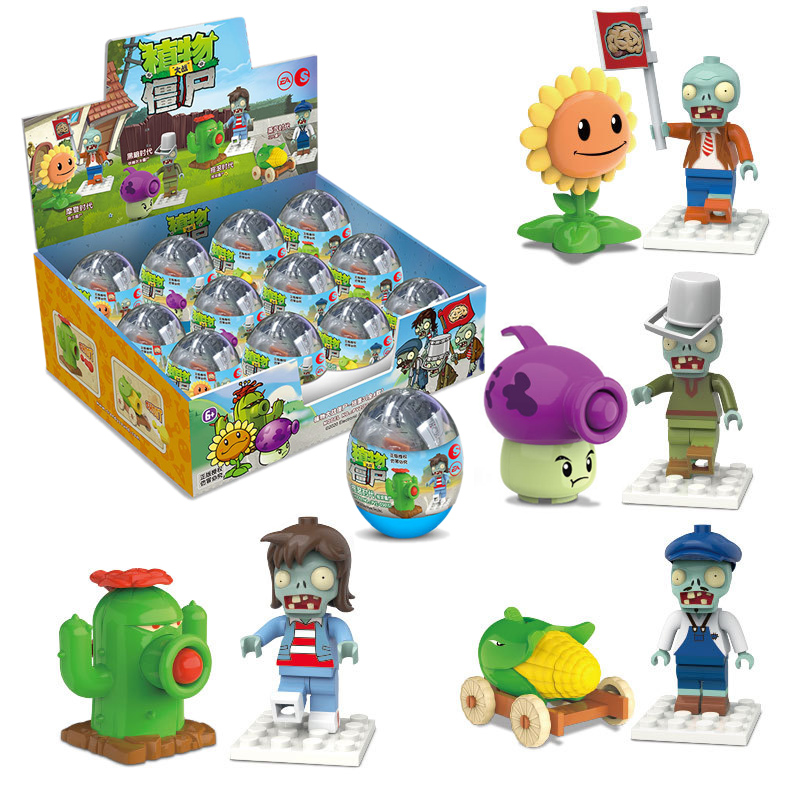 Cápsulas de Juguetes Plants vs - Model Kit Zombie reseña y precio