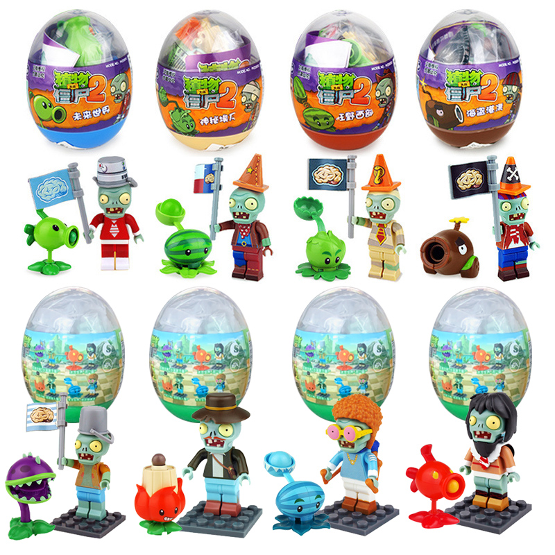 Cápsulas de Juguetes Plants vs - Model Kit Zombie reseña y precio