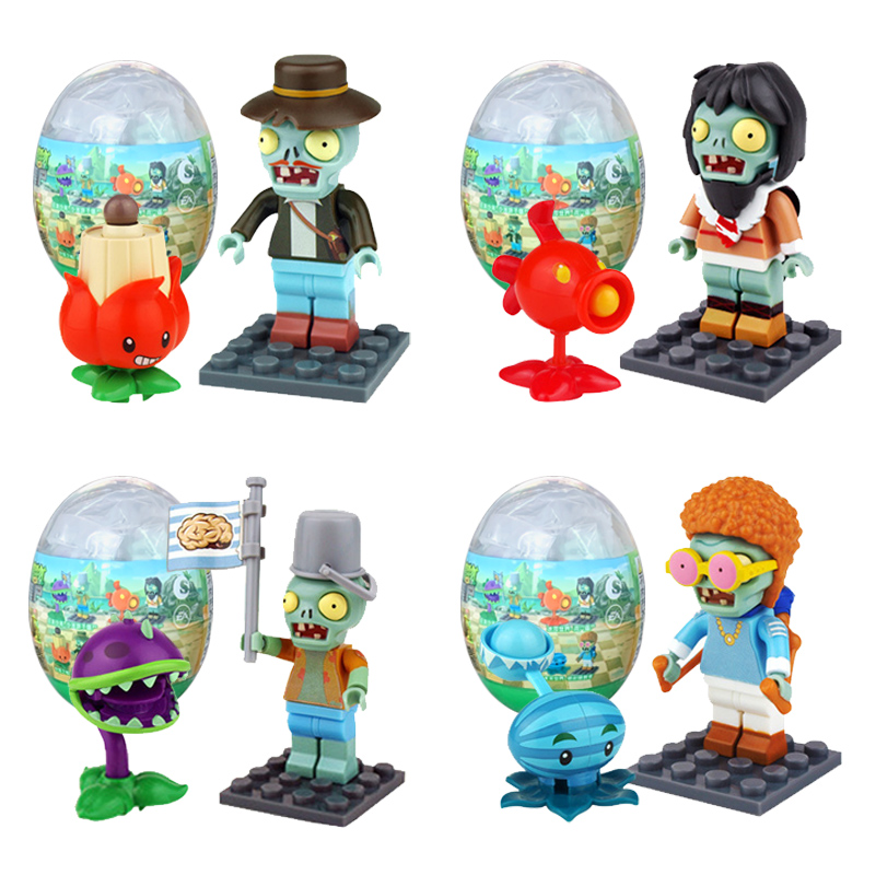 Cápsulas de Juguetes Plants vs - Model Kit Zombie reseña y precio