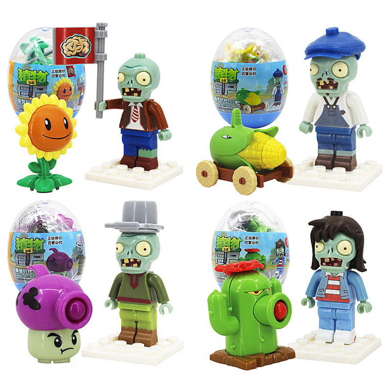 Cápsulas de Juguetes Plants vs - Model Kit Zombie reseña y precio
