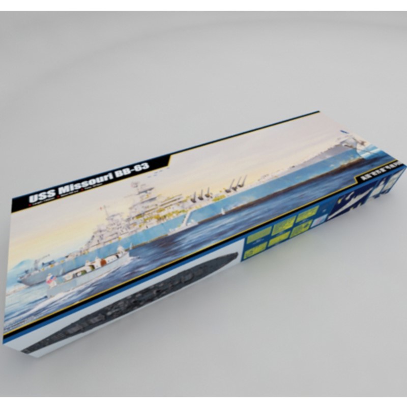 Trumpeter 03705 escala 1/200 U - Model Kit Uss Missouri reseña y precio