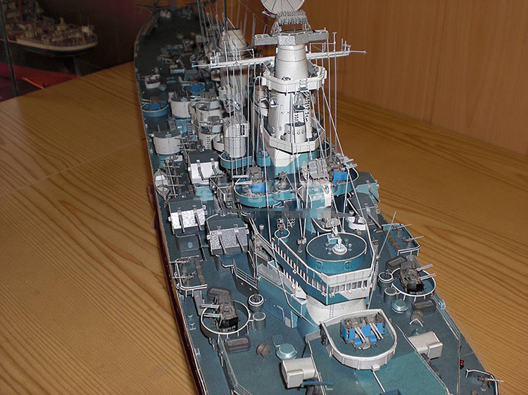 Kit de tarjetas de papel de ac - Model Kit Uss Missouri reseña y precio