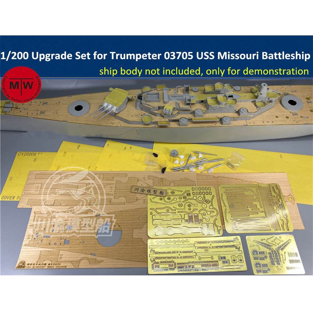 Juego de actualización a escal - Model Kit Uss Missouri reseña y precio
