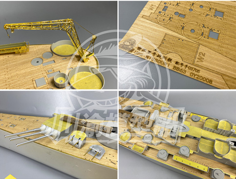 Juego de actualización a escal - Model Kit Uss Missouri reseña y precio