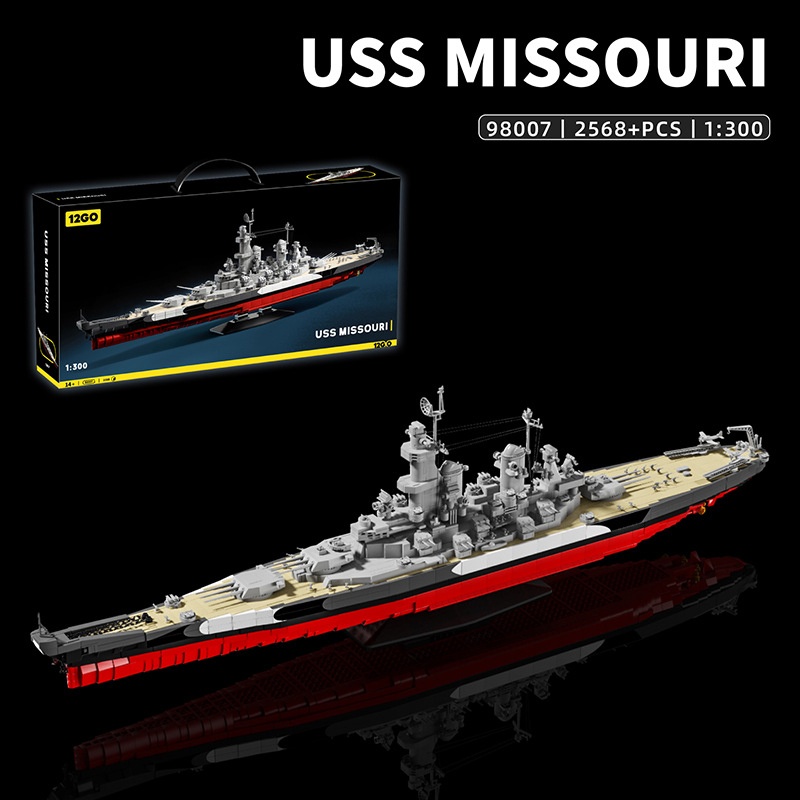 Conjuntos de bloques de constr - Model Kit Uss Missouri reseña y precio