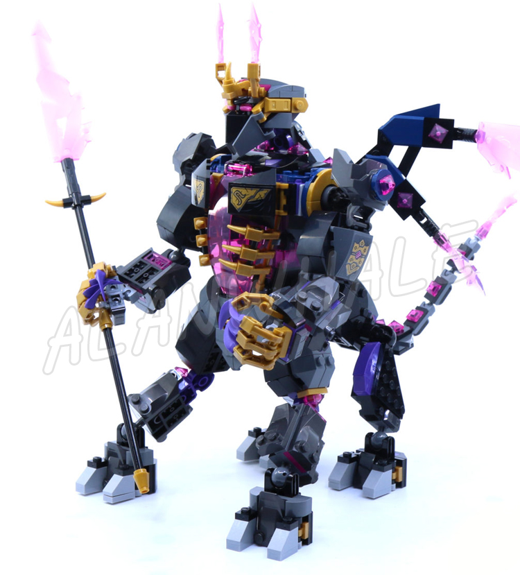 689 piezas Shinobi Crystal Kin - Model Kit Anubis reseña y precio