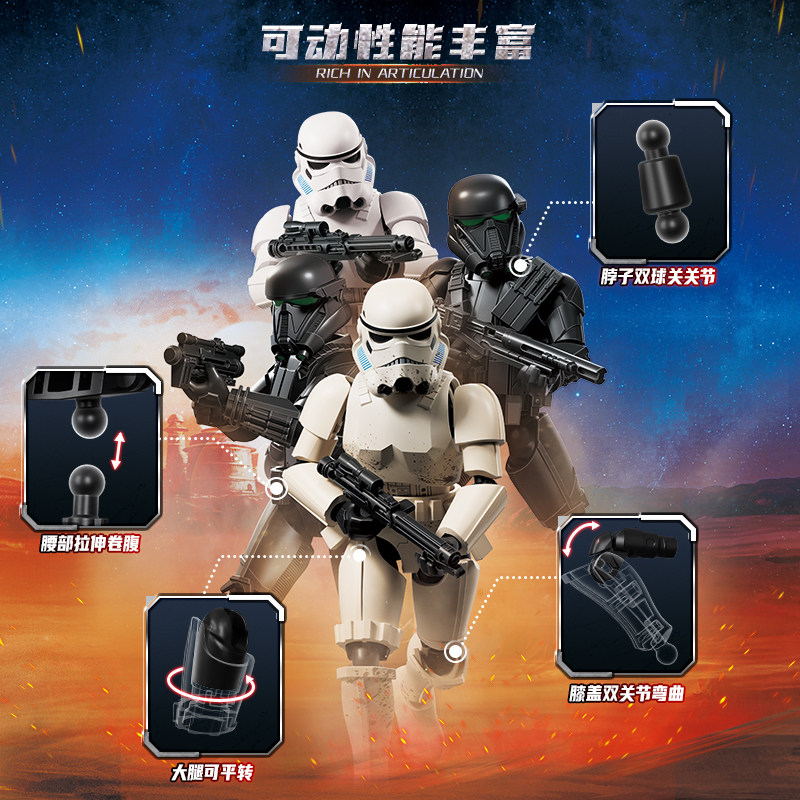 Blokees Star Wars Galaxy Vol.3 - Model Kit Shooting Star Dragon reseña y precio