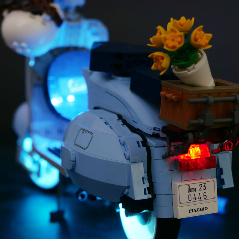 Kit de luz LED para LEGO 10298 - Model Kit Vespa reseña y precio
