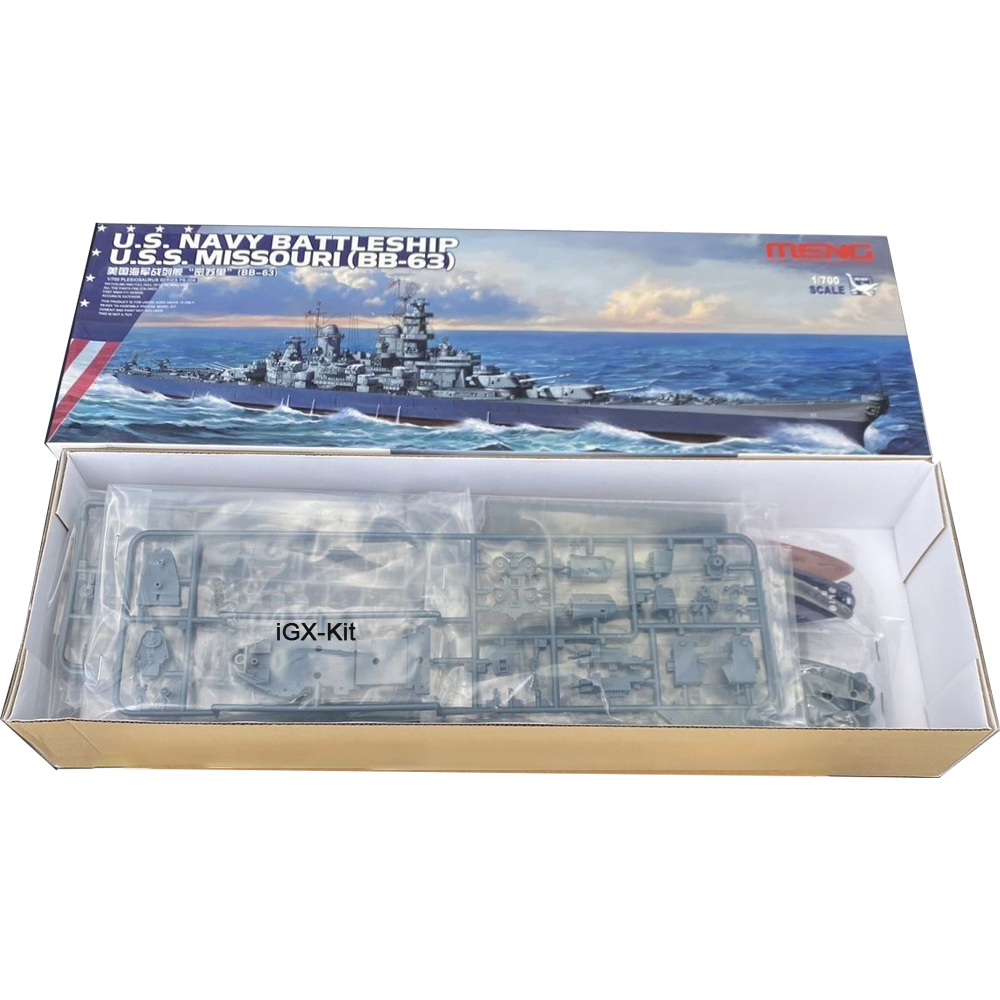 Meng PS004 - Maqueta de Buque  - Model Kit Uss Missouri reseña y precio