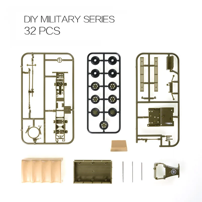 Camión todoterreno modelo 4D 1 - Model Kit Hobby reseña y precio
