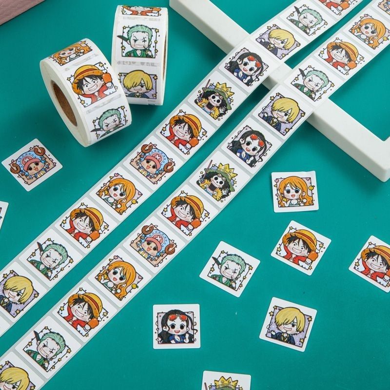 Nuevo set de pegatinas de One  - Model Kit Luffy reseña y precio
