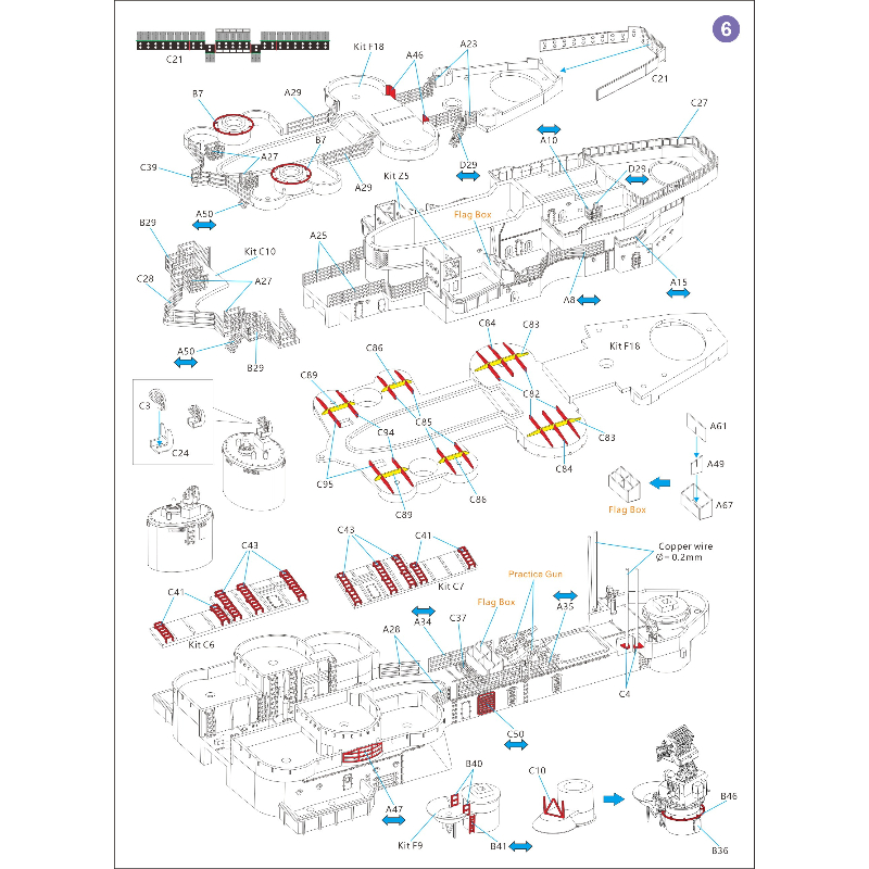 Kits de modelo de acorazado Mi - Model Kit Uss Missouri reseña y precio