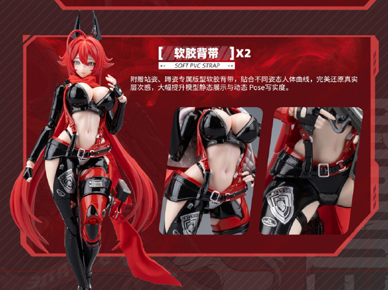Pre-ordenar Hemoxian 1/12 RED  - Model Kit Mecha Girl reseña y precio