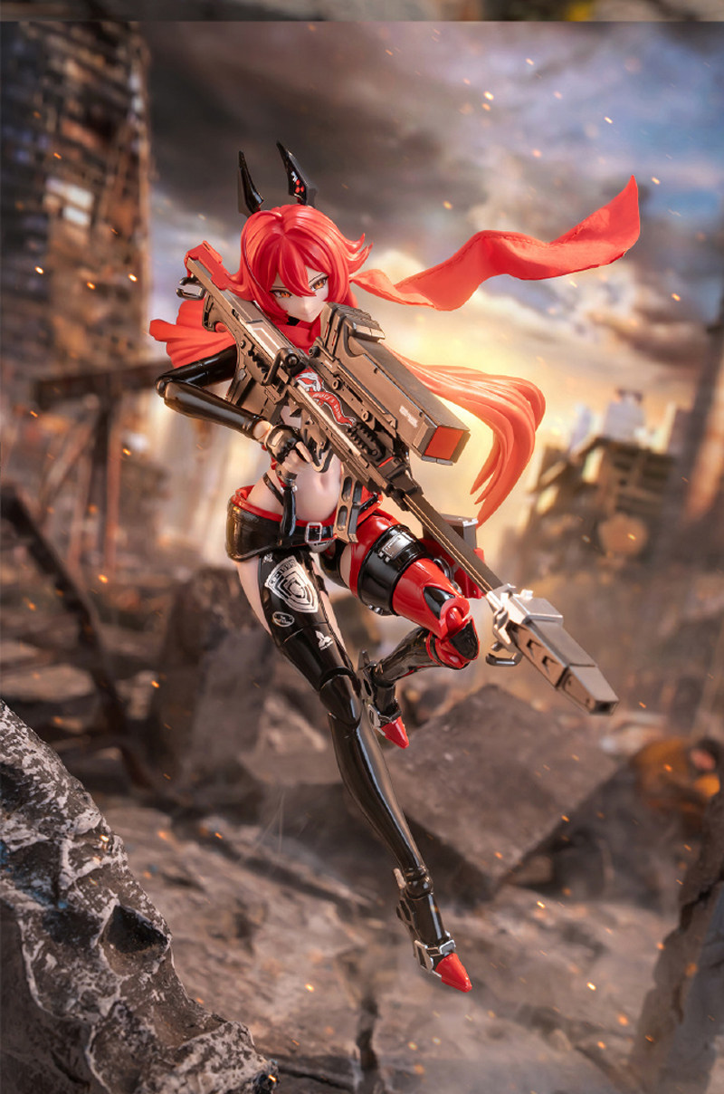 Pre-ordenar Hemoxian 1/12 RED  - Model Kit Mecha Girl reseña y precio