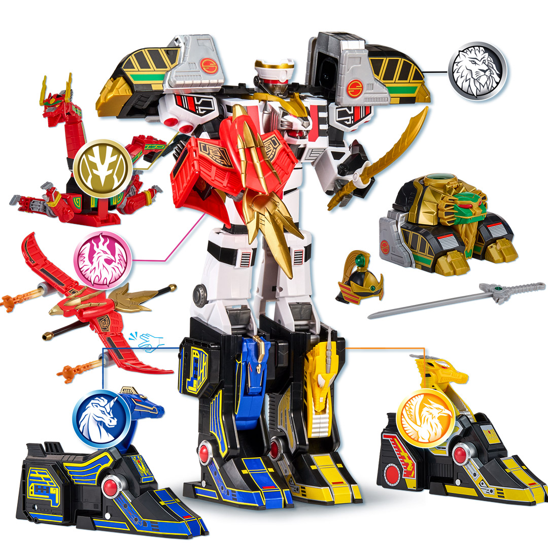 Figura de Acción Power Rangers - Model Kit Megazord reseña y precio