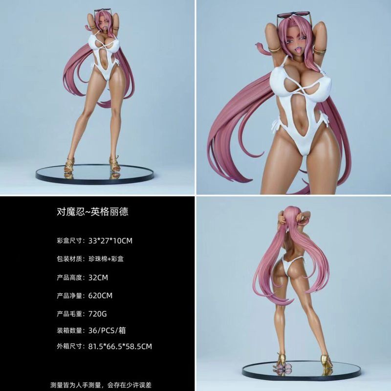 Taimanin RPGX Ingrid Versión R - Model Kit Anubis reseña y precio