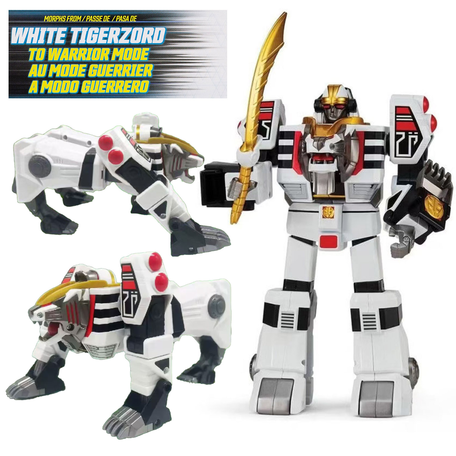 Figura de Acción Playmates Pow - Model Kit Megazord reseña y precio