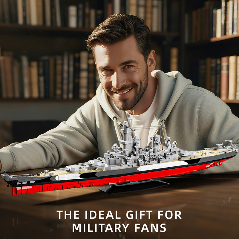 Set de Bloques de Construcción - Model Kit Uss Missouri reseña y precio