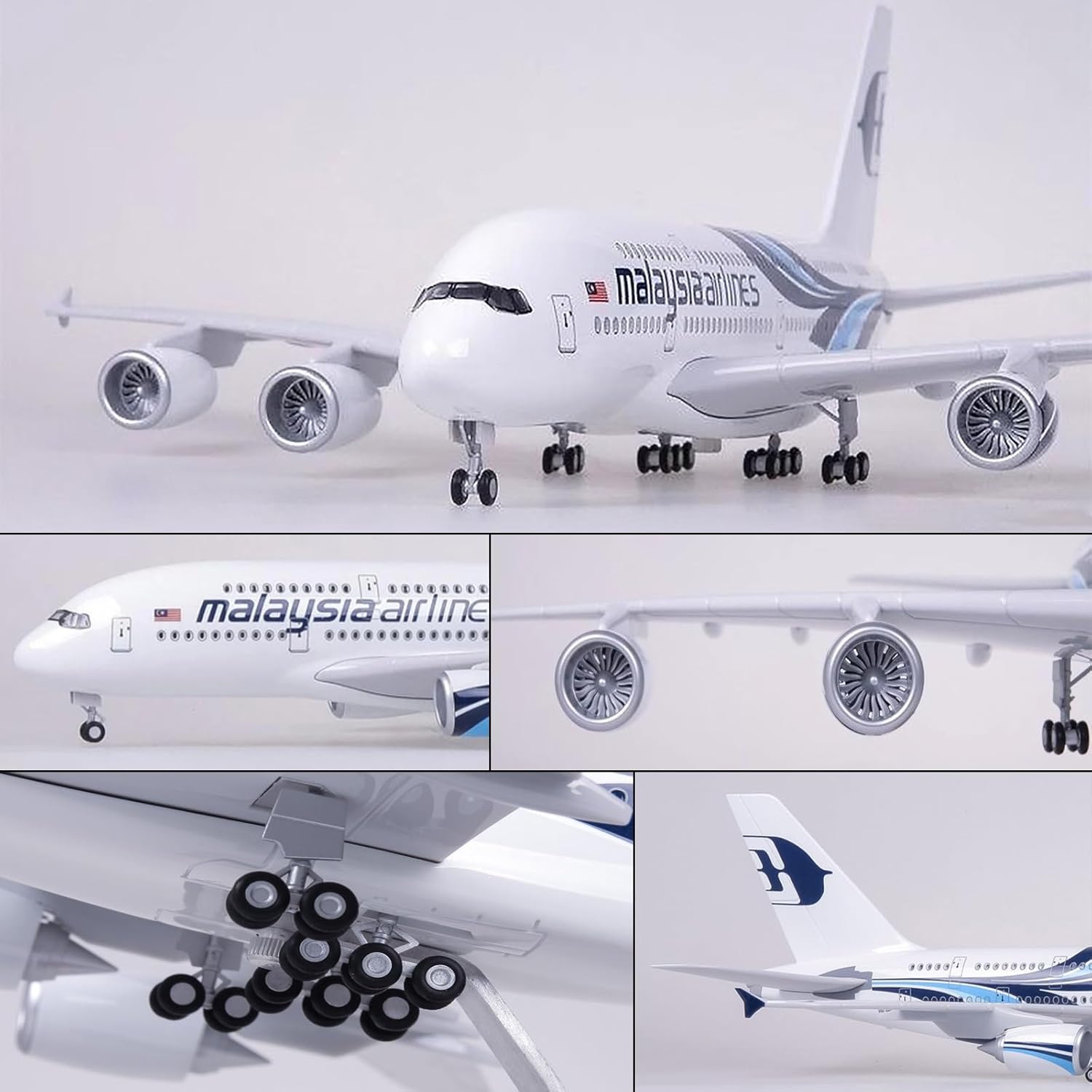 Escala 1:160 Malaysia Airlines - Model Kit Ixchel reseña y precio