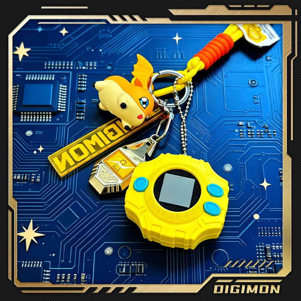 Set de 4 Crestas Sagradas de D - Model Kit Digimon reseña y precio