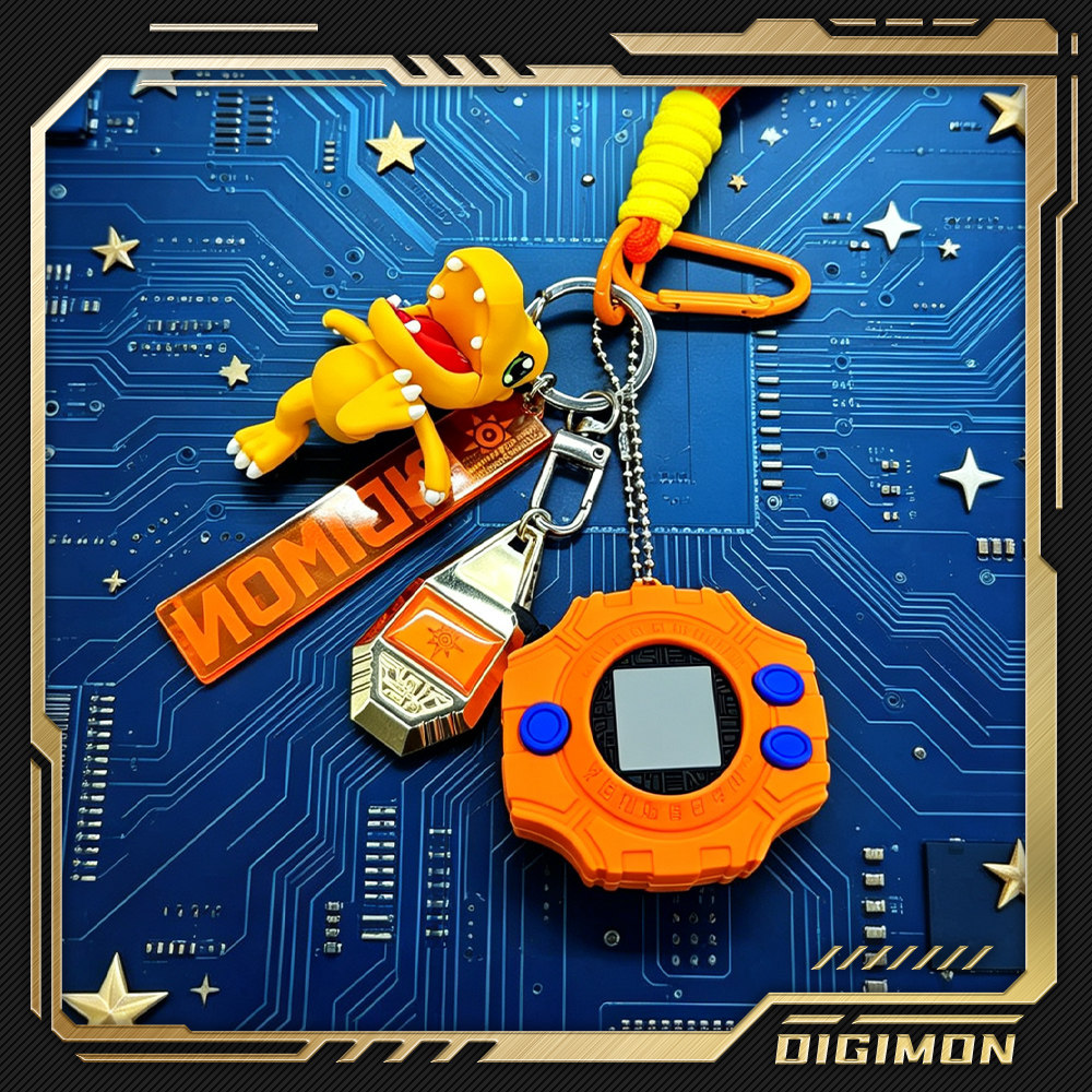 Set de 4 Crestas Sagradas de D - Model Kit Digimon reseña y precio
