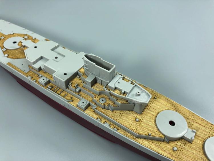 Cubierta de madera a escala 1/ - Model Kit Uss Missouri reseña y precio