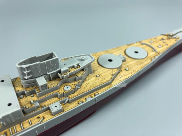 Cubierta de madera a escala 1/ - Model Kit Uss Missouri reseña y precio